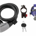 CANDADO FORCE ESPIRAL 185CM + BRACKET