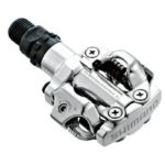 Pedal M520 SPD plata Con Calas SM-SH51