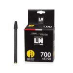 Cámara 700x23/28C FV 80 mm válvula desmontable