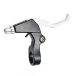 MANETAS FRENO-V-BRAKE ALUMINIO NEGRO/BLANCO, 2 DEDOS