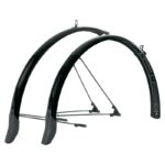 JUEGO DE GUARDABARROS SKS BLUEMELS CABLE LINE 28" 45 mm NEGRO