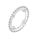 SHIMANO DEORE Plato 32D para FC-M610/FC-T611/FC-T521/SHIMANO DEORE trekking