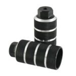 POSAPIES ALUMINIO BMX 50MMX26T, NEGRO