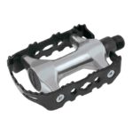 PEDALES 910 NEGRO-PLATA