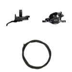 SHIMANO DEORE XT Freno (kit) BRM8200JTBLM8200 Derecho / trasero Resina sin aleta Sin adaptador 1700 (negro)