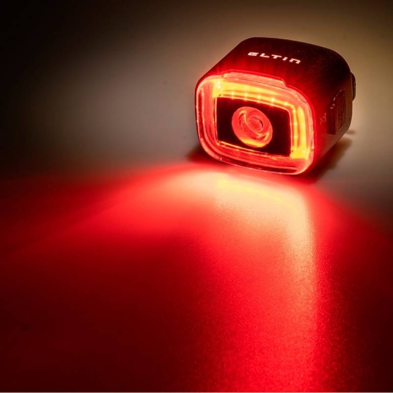 Luz delantera bicicleta Lite 200 Lúmenes con luz roja