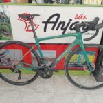 BIKE GARDA 105 12S MICHE REFLEX DX M GREEN GOLD GLOSSY