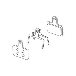 srm pastilla freno 2 piece road/elixir/db/level b1 (2020+) small organica/acero (powerful)