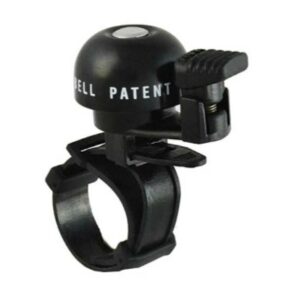 TIMBRE NEGRO DE SUJECION POR BRIDA DE 19.2/31.8MM