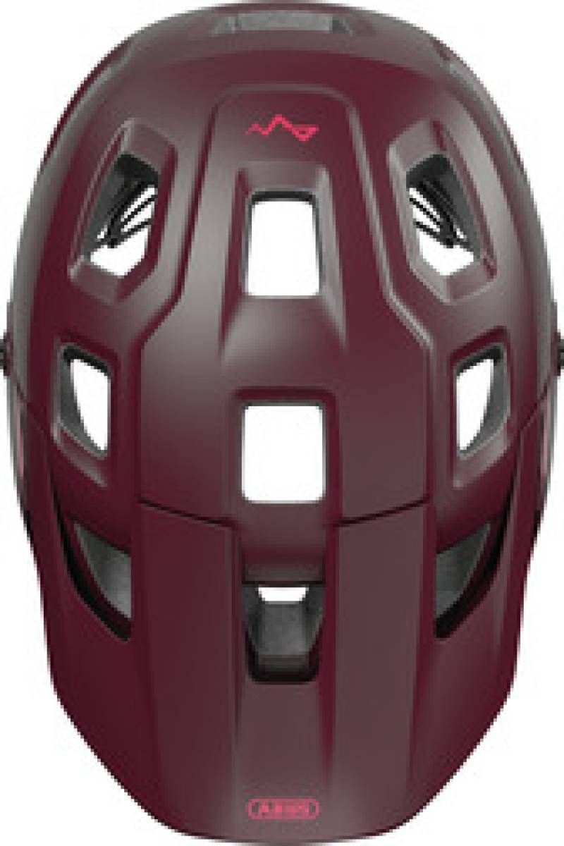 CASCO ABUS MODROP WILDBERRY RED - Imagen 2